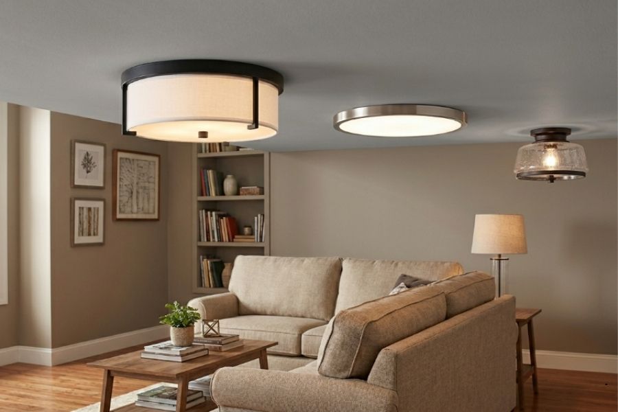 13 Ceiling Lights for Low Ceilings