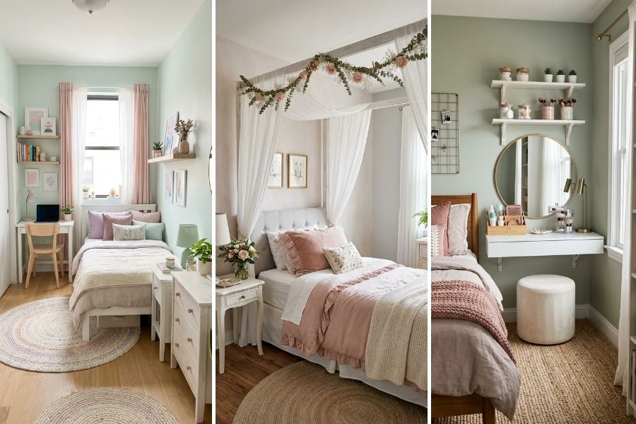 12 Dreamy Small Bedroom Ideas for Teenage Girl