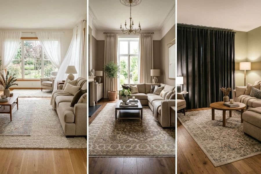 19 Elegant Living Room Curtains Ideas